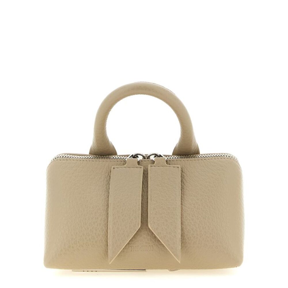 The Attico Beige Bovine Leather Women's Handbag